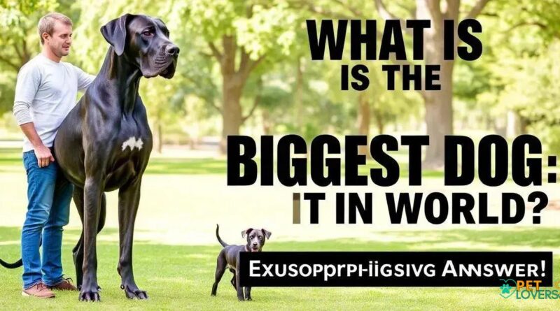 What is the Biggest Dog in the World? Discover the Surprising Answer!