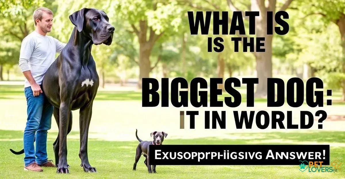 What is the Biggest Dog in the World? Discover the Surprising Answer!