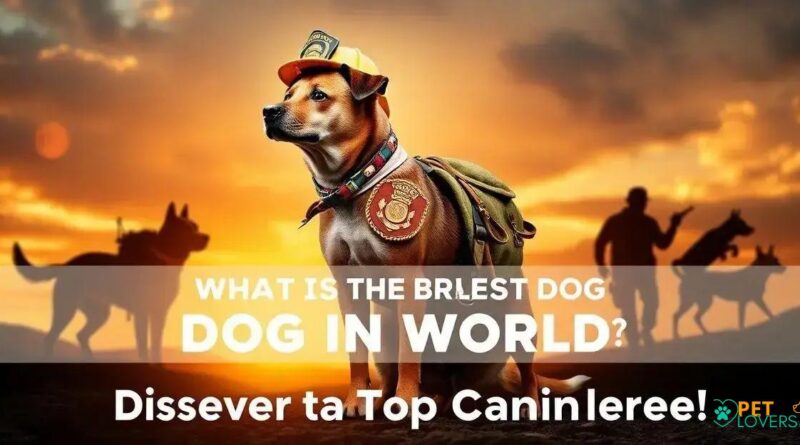 What Is the Bravest Dog in the World? Discover the Top Canine Heroes!