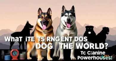 What is the Strongest Dog in the World? Discover the Top Canine Powerhouses!