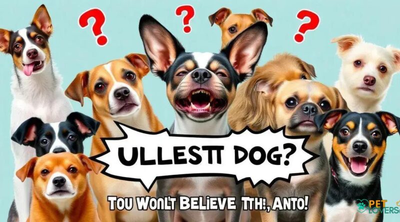 What is the Ugliest Dog in the World? You Won't Believe the Answer!