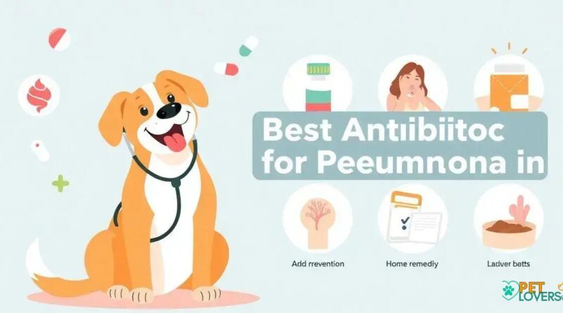 Best Antibiotic for Pneumonia in Dogs: Discover the Top Options