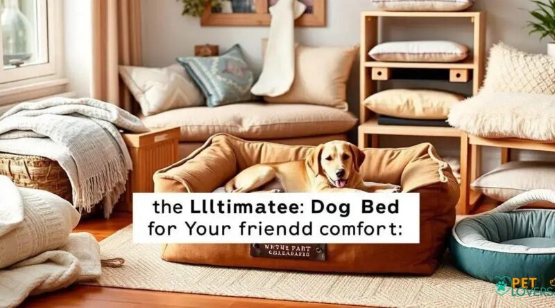 Discover the Ultimate Dog Bed for Your Furry Friend's Comfort