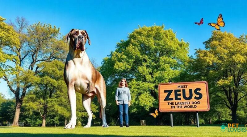 Meet Zeus, the Largest Dog in the World: Unbelievable Size!