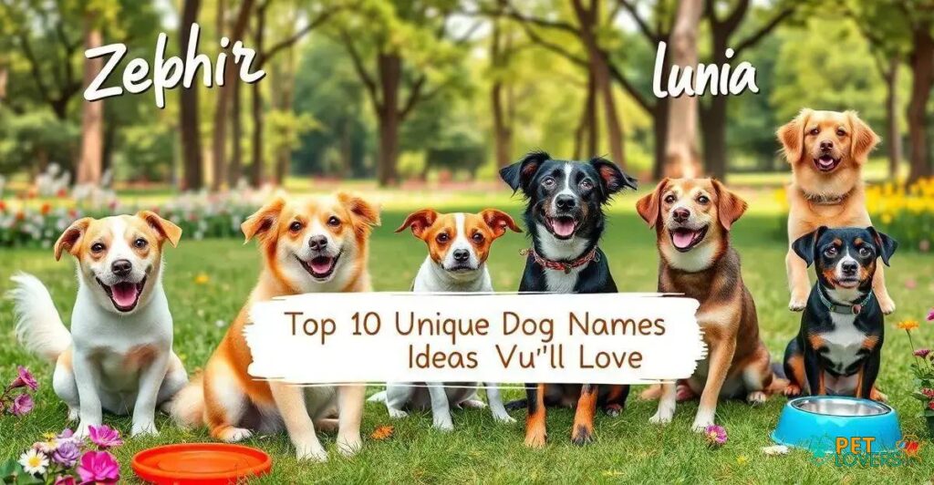 Top 10 Unique Dog Name Ideas You'll Love