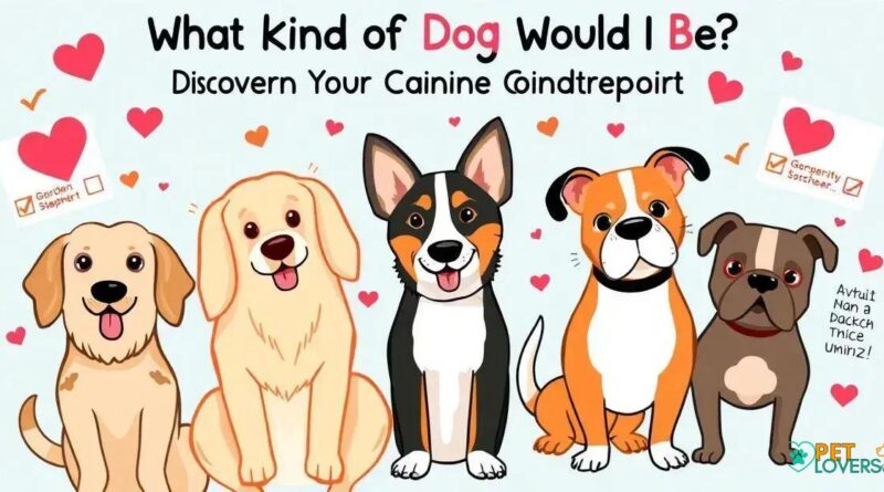 What Kind of Dog Would I Be? Discover Your Canine Counterpart!