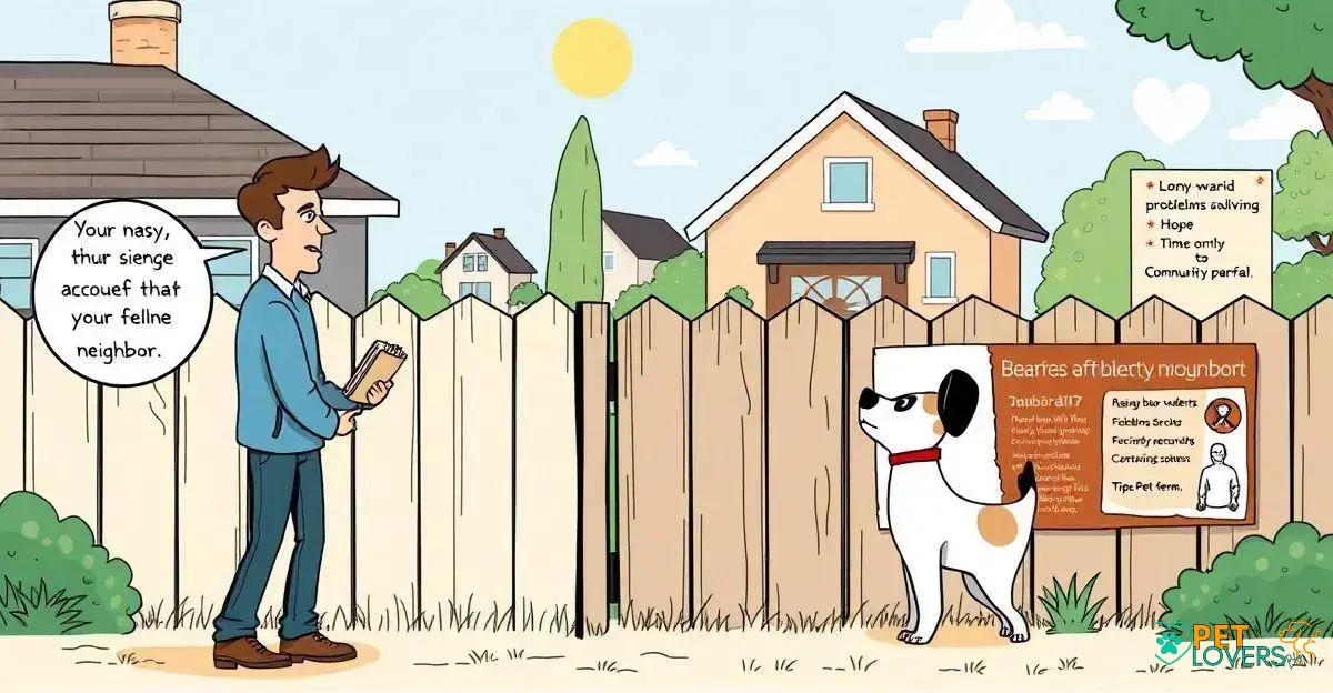 What to Do When the Neighbor’s Dog is a Nuisance: Tips and Solutions