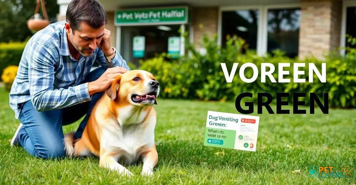 Why is My Dog Vomiting Green? What to Do About It