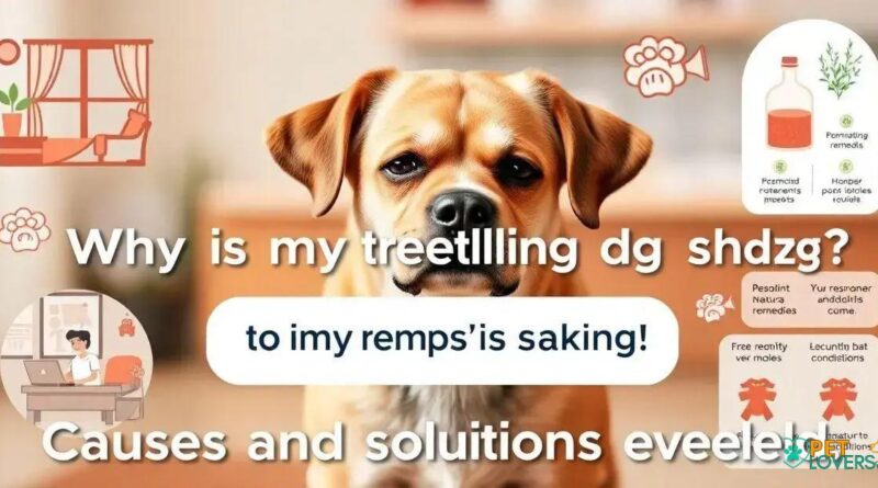 Why is my trembling dog shaking? Causes and solutions revealed!