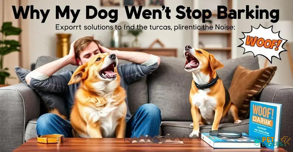 Why My Dog Won’t Stop Barking: Expert Solutions to End the Noise