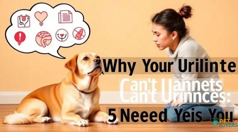 Why Your Dog Can't Urinate: 5 Hidden Causes You Need to Know