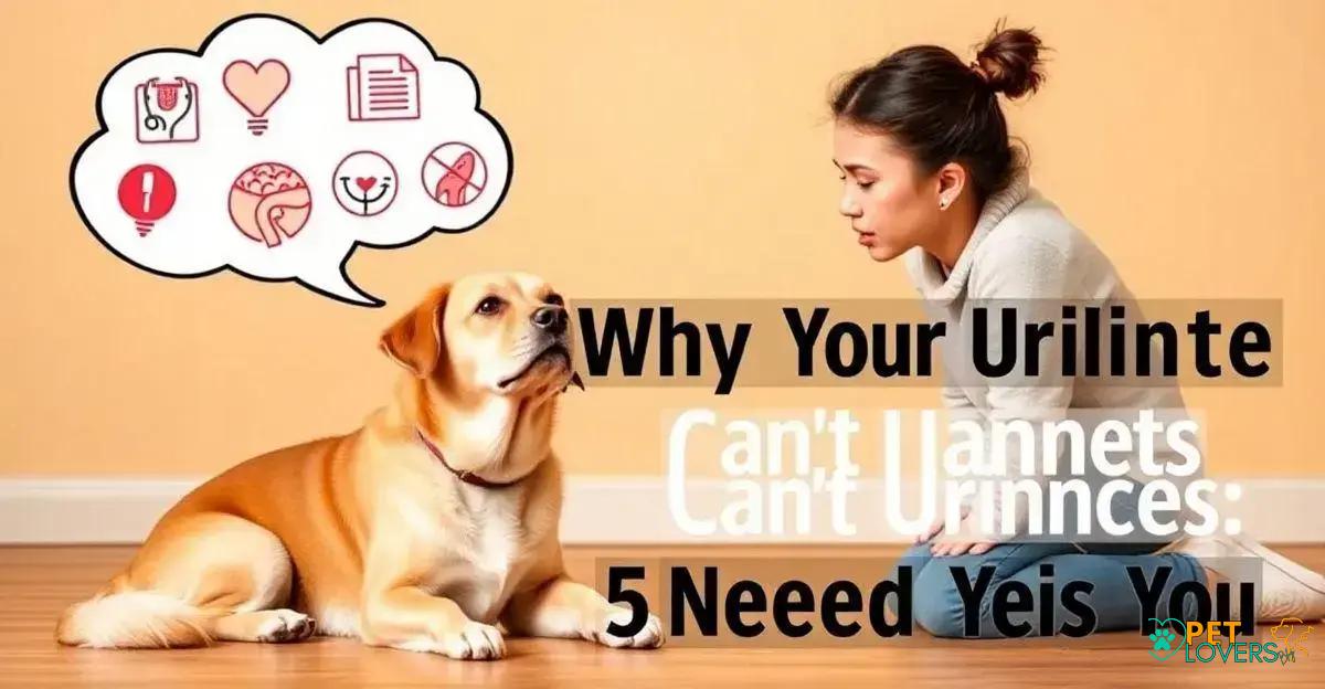 Why Your Dog Can’t Urinate: 5 Hidden Causes You Need to Know