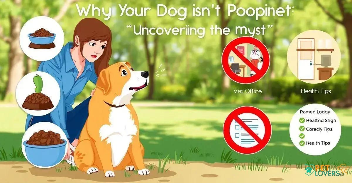 Why Your Dog Isn’t Pooping: Uncovering the Mystery