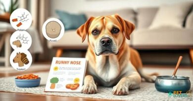 Why Your Dog's Runny Nose is Causing You Worry - Dog with Runny Nose